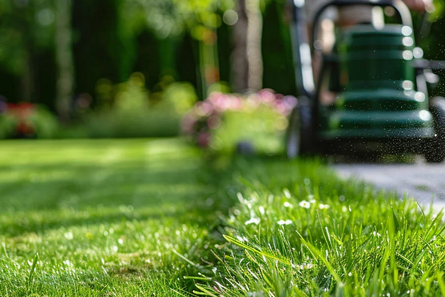 battery powered lawn mower