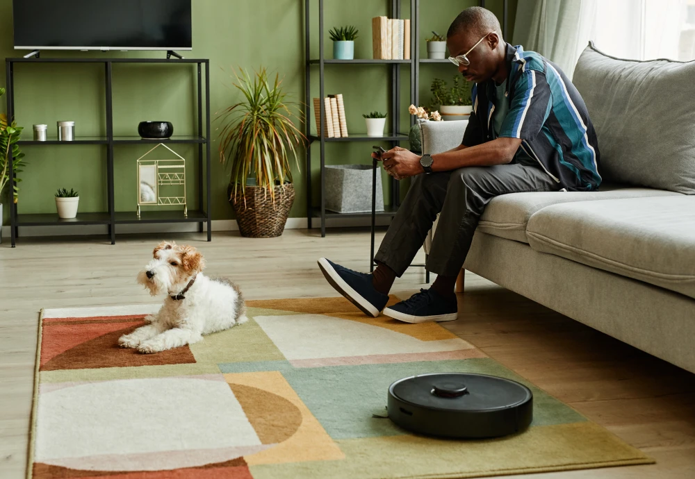 robot vacuum with cleaning station